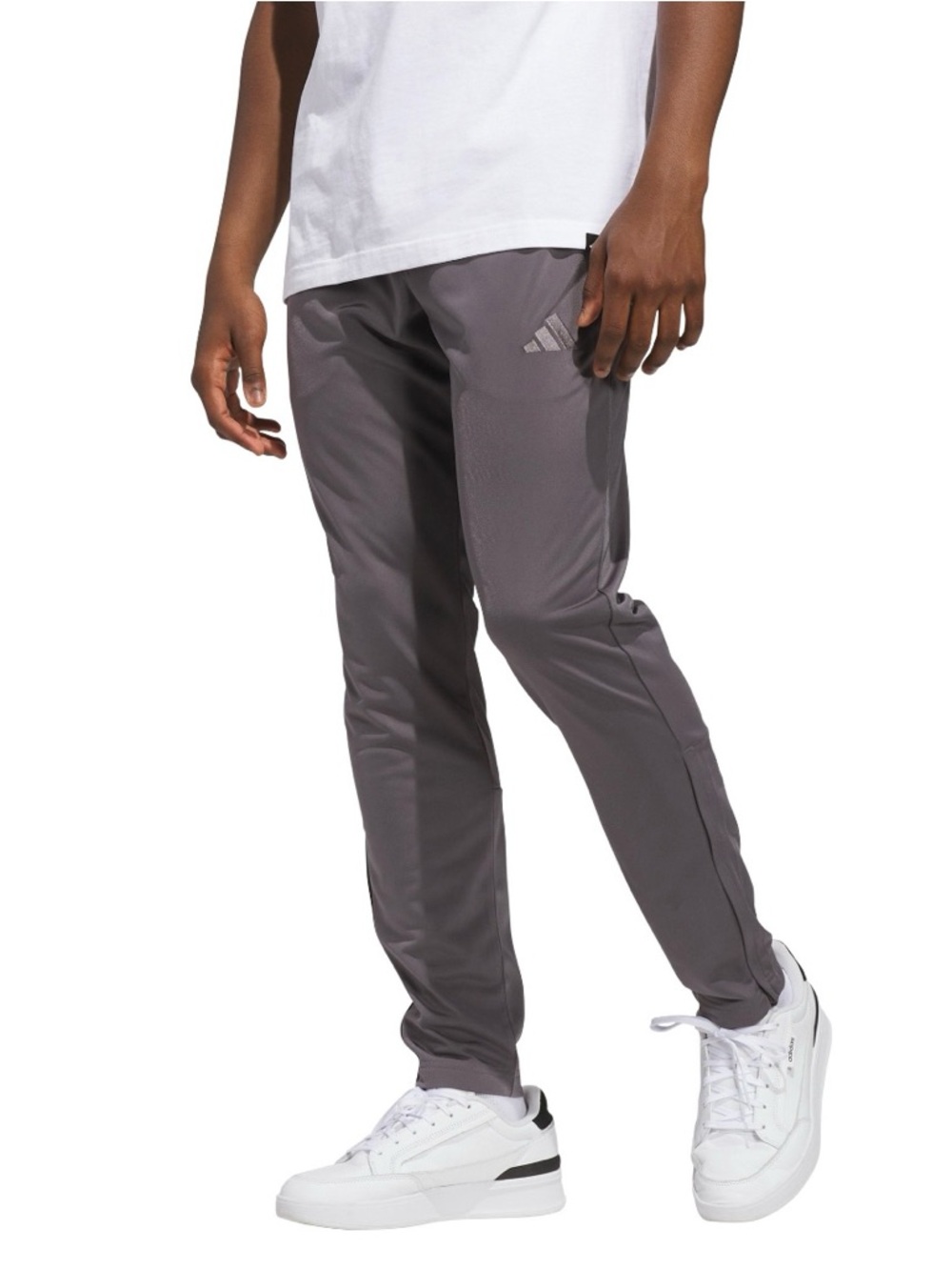 Adidas Tricot Track Pants
Gray Athletic Tapered
Leg Zip Ankle Men's Medium.
NWT